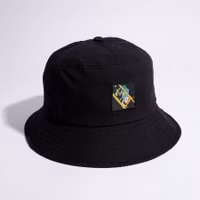 NordicBuddies Pippi And The Ladders Bucket Hat, Black