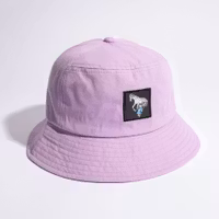 NordicBuddies Pippi And Little Old Man Bucket Hat, Lavender