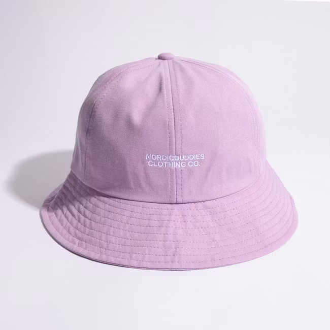 NordicBuddies Pippi And Little Old Man Bucket Hat, Lavender