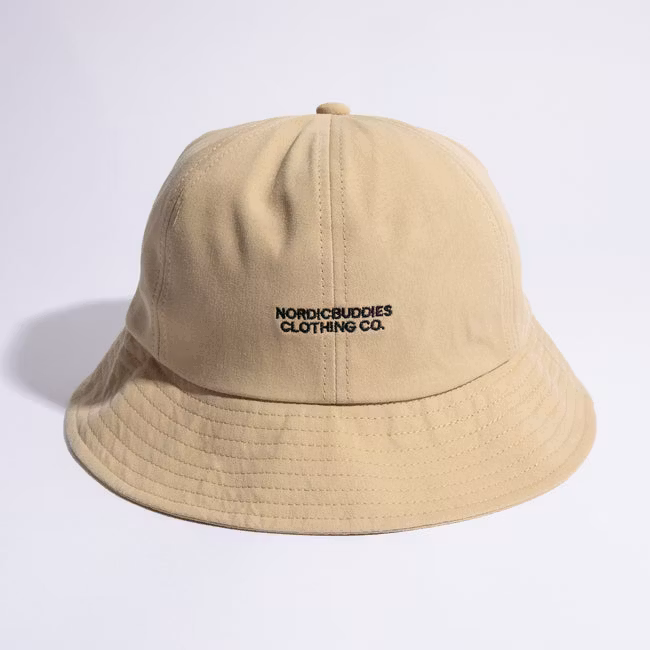 NordicBuddies Pippi Longstocking Bucket Hat, Beige