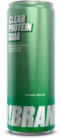 Pro!Brands Clear Protein Soda, Green Burst – 330 ml