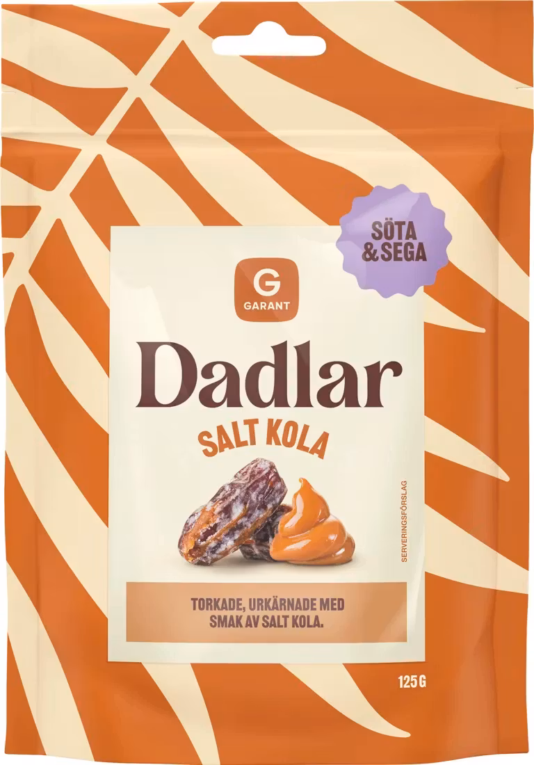 Garant Candy Dadels, Aardbei - 125 gram