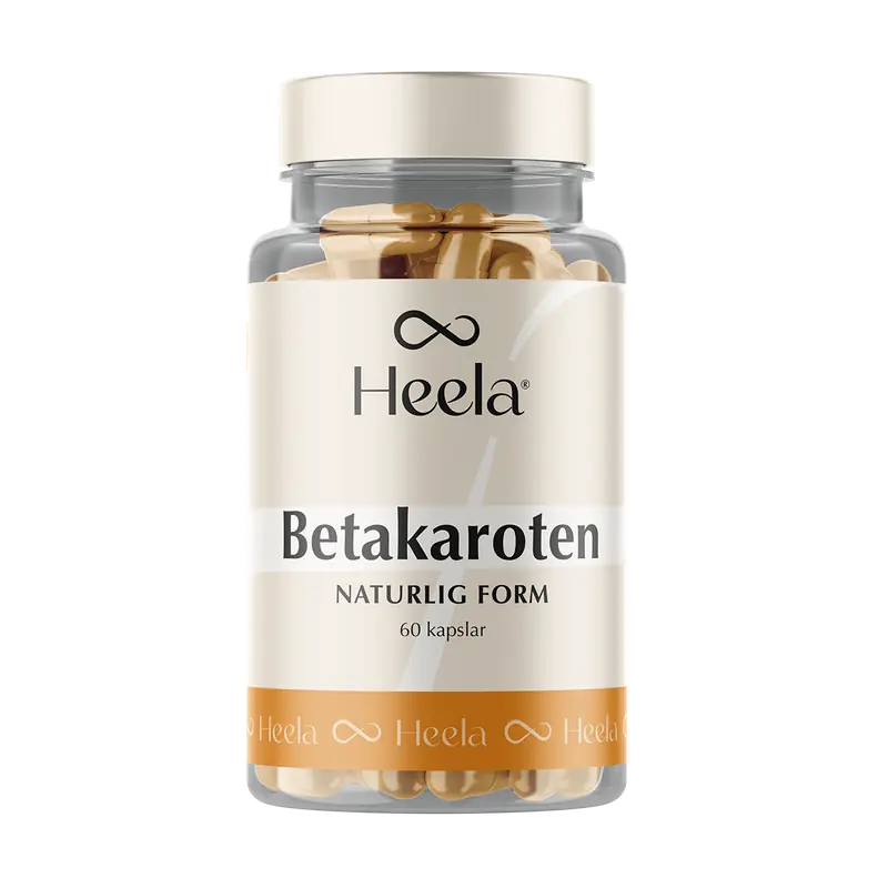 Heela Beta-carotene - 60 capsules