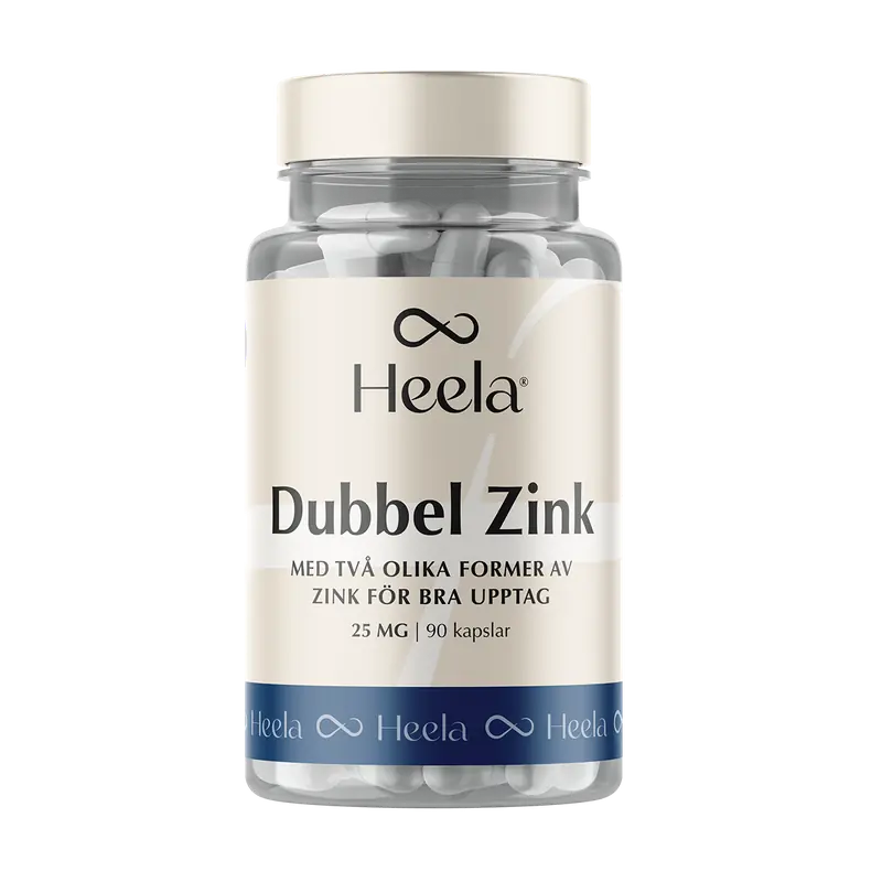 Heela Double Zinc - 60 capsules