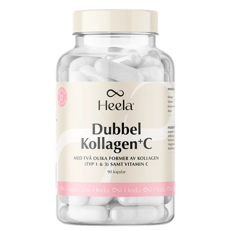 Heela Double Collagen + C - 90 capsules