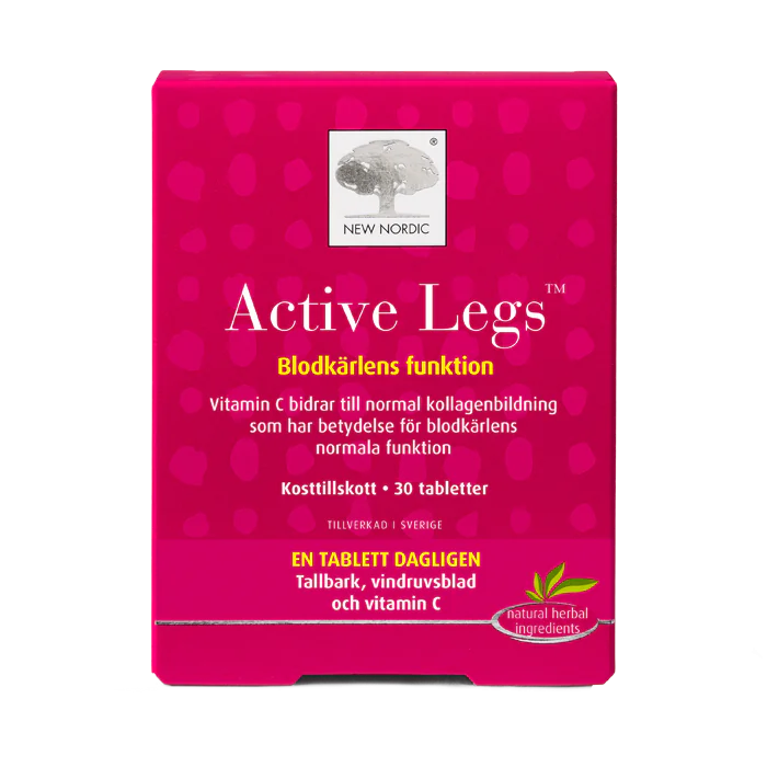 New Nordic Active Legs, Blood Vessel Function - 30 tablets