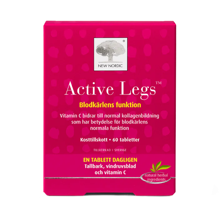New Nordic Active Legs, Blood Vessel Function - 60 tablets