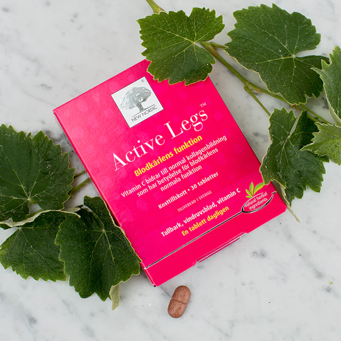 New Nordic Active Legs, Blood Vessel Function - 60 tablets