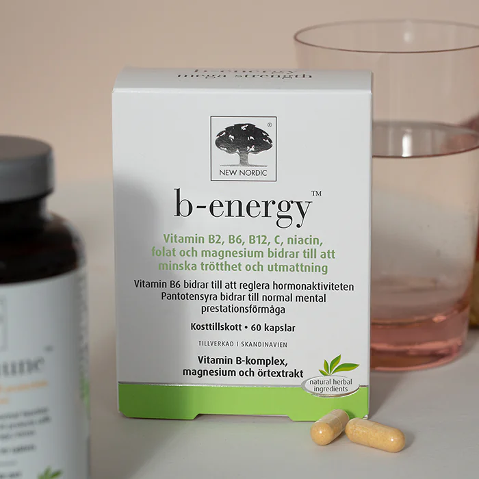 New Nordic B-energy, Reduce fatigue - 60 capsules