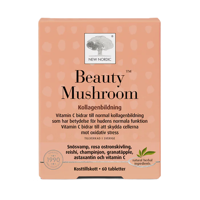 New Nordic Beauty Mushroom, Collagen formation - 60 tablets