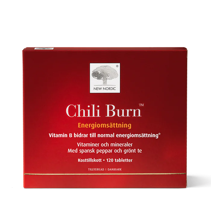 New Nordic Chili Burn, Energy Metabolism - 120 tablets