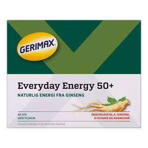 Gerimax Everyday Energy 50+ - 80 tablets