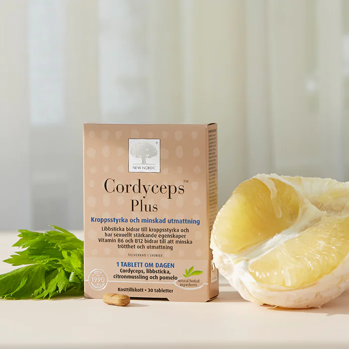 New Nordic Cordyceps Plus, Body strength and reduced fatigue - 30 tablets