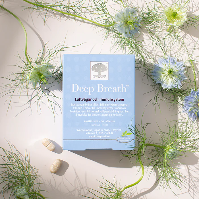 New Nordic Deep Breath, Luchtwegen en immuunsysteem - 60 tabletten