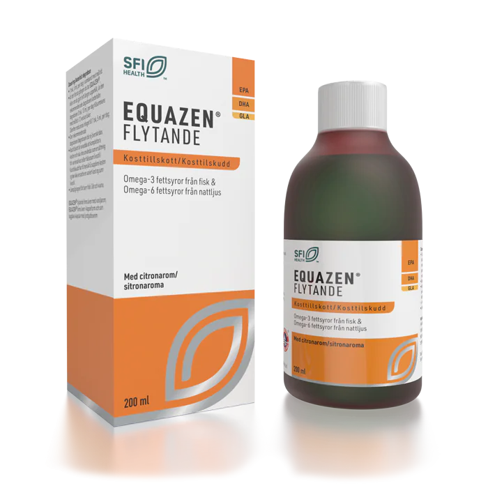 New Nordic Equazen Liquid Citrus, Omega-3 and omega-6 - 200 ml