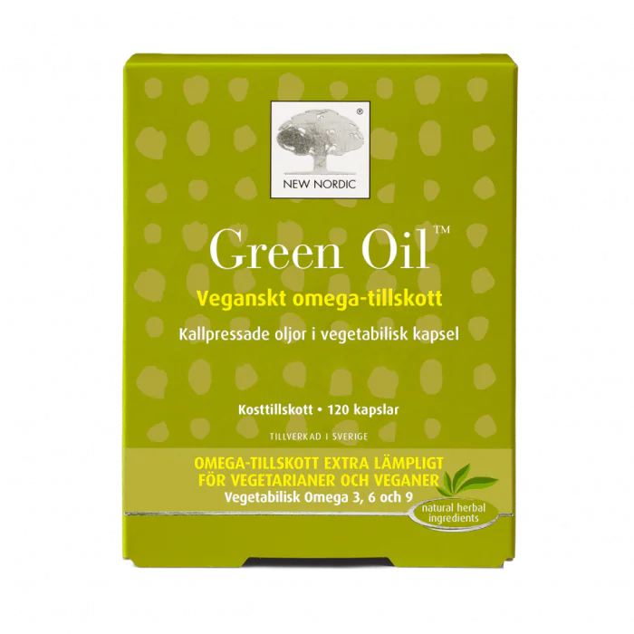 New Nordic Green Oil, Vegan omega supplement - 120 capsules
