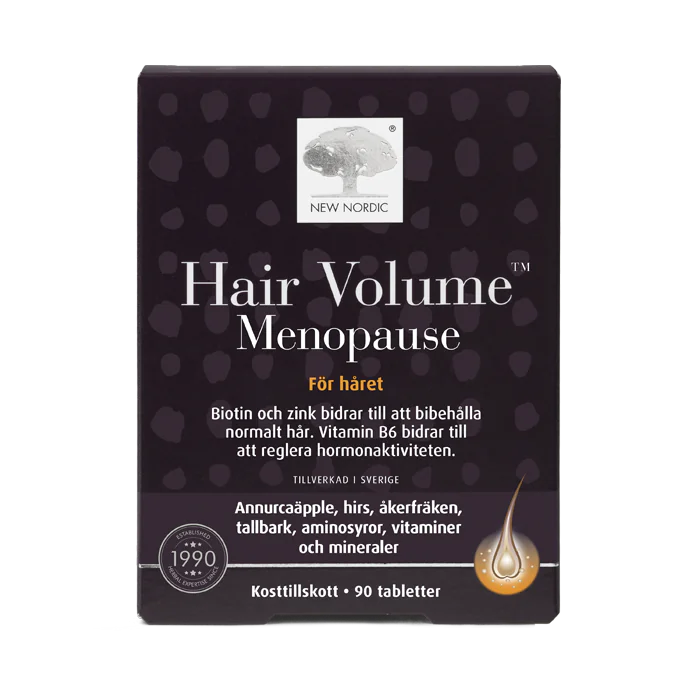 New Nordic Hair Volume Menopase , For hair during and after menopause  - 90 tablets