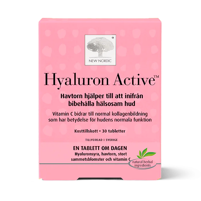 New Nordic Hyaluron Active, Healthy skin from within - 30 tablets