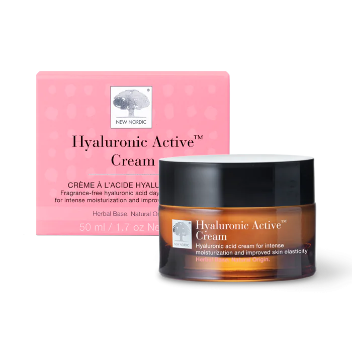 New Nordic Hyaluronic Active Cream, Moisturizing and promoting elasticity - 50 ml