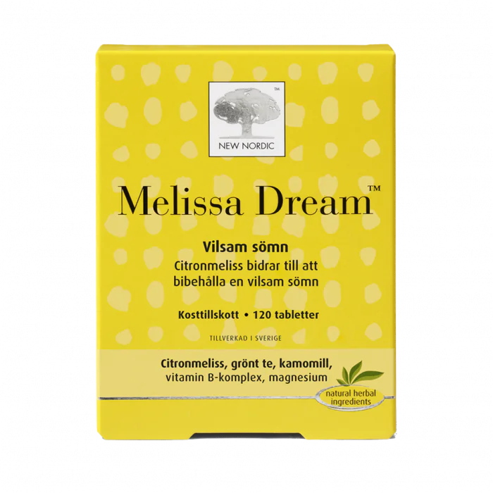 New Nordic Melissa Dream, Restful sleep - 120 tablets