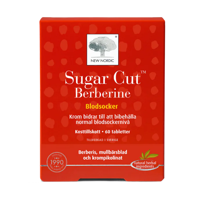 New Nordic Sugar Cut Berberine, Blood Sugar - 60 tablets