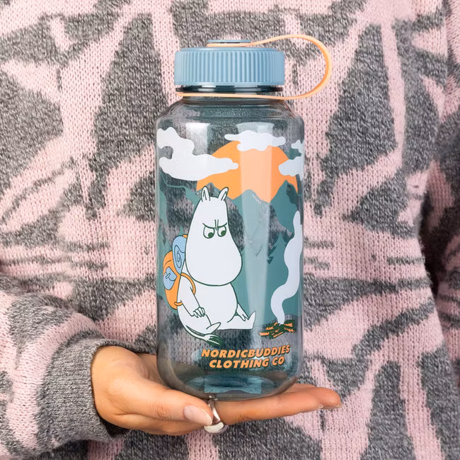 Nordic Buddies Moomintroll Adventure Water Bottle - 1000 ml