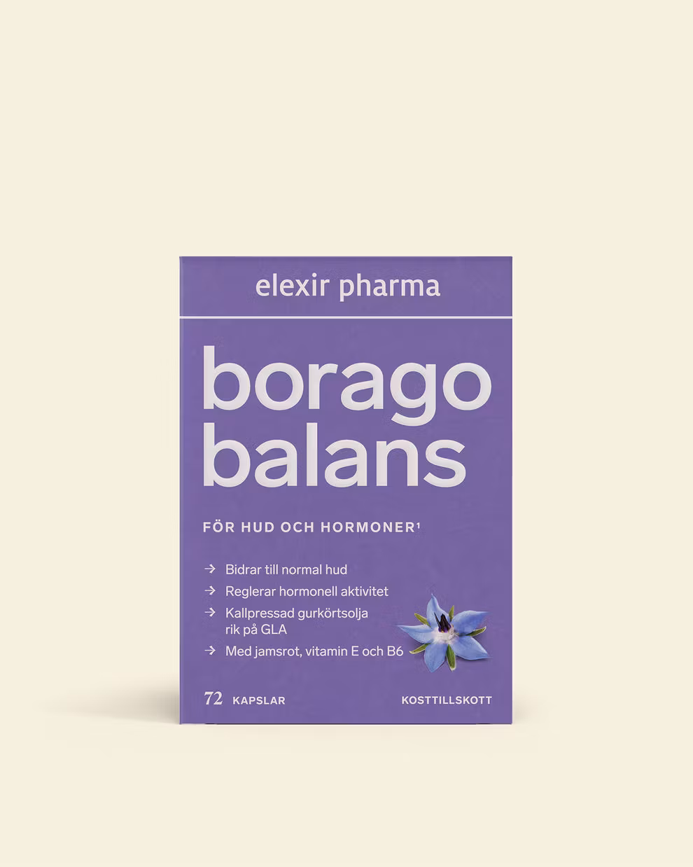 Elexir Pharma Borago Balance - 72 gélules