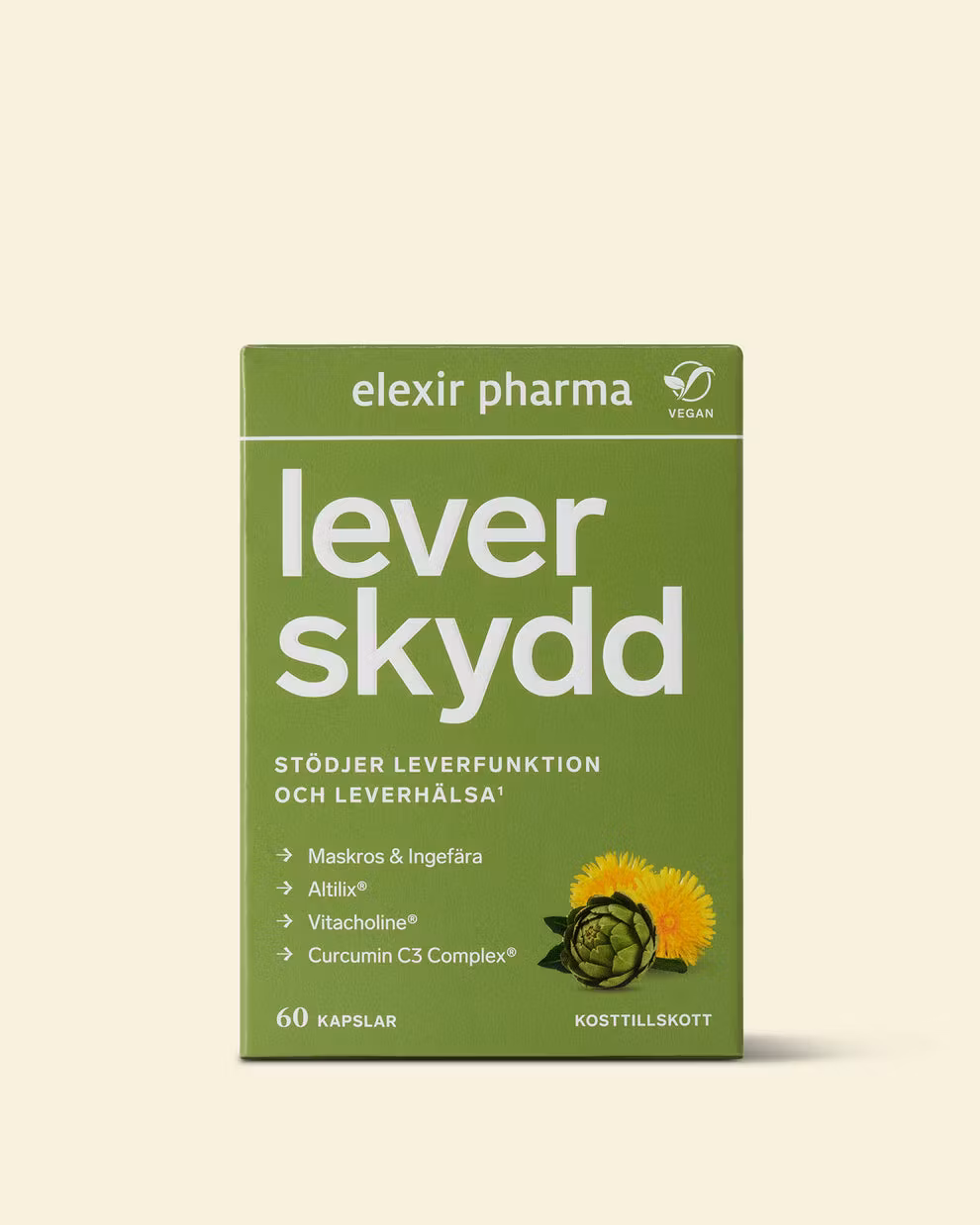 Elexir Pharma Liver Protection - 60 capsules