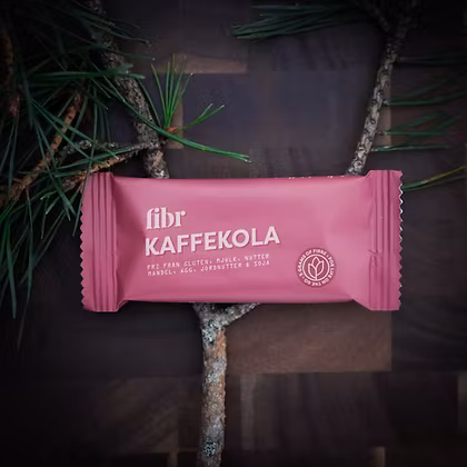 Fibr Kaffekola, Coffee Toffee Bar - 25 grams