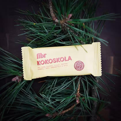 Fibr Kokoskola, Coconut Toffee Bar - 25 grams
