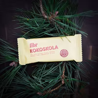 Fibr Kokoskola, Coconut Toffee Bar - 25 grams