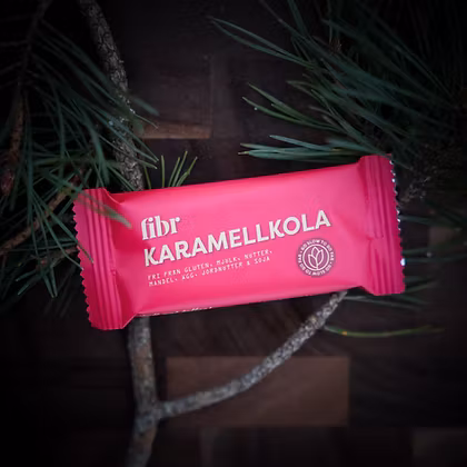 Fibr Karamellkola, Caramel Toffee Bar - 25 grams