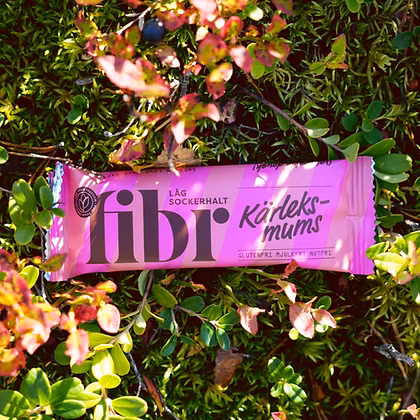 Fibr Kärleksmums, Swedish Love Cake - 40 grams