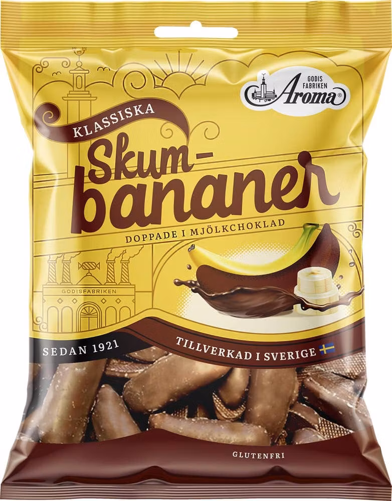 Aroma Chocolate Bananas - 100 grams