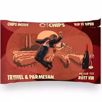 Ö-Chips for Red Wine, Truffle & Parmesan - 100g