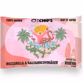 Ö-Chips for Rosé Wine, Mozzarella & Balsamic - 50g