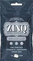 ZINQ Licorice/Mint Chewing Gum -  22 pieces