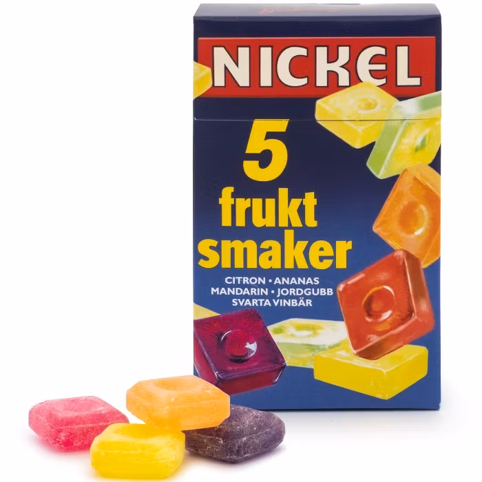 Sockerbageriet Nickel Fruit - 100 grams