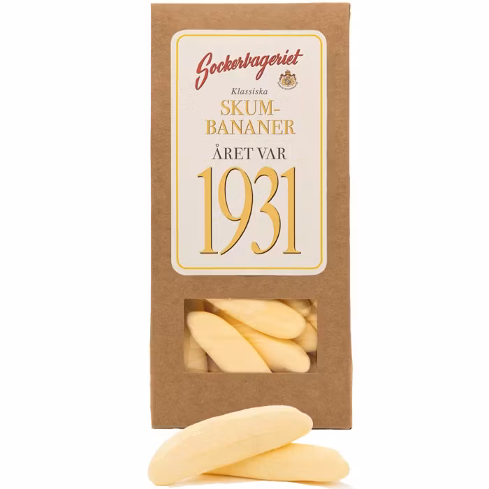 Sockerbageriet Classic Foam Bananas 1931 - 175g