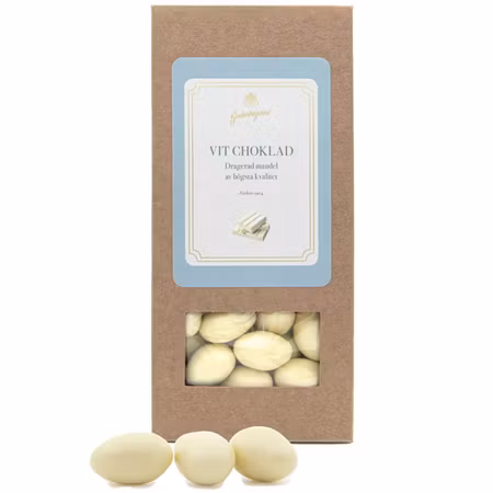 Sockerbageriet Coated Almonds White Chocolate - 150g