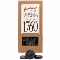 Sockerbageriet Classic English Liquorice 1760 - 175g