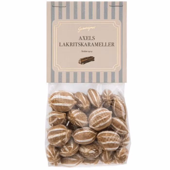 Sockerbageriet Axels Caramelos de Regaliz - 175g