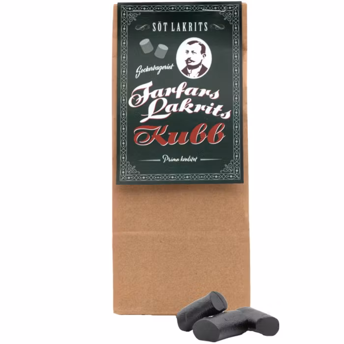 Sockerbageriet Troncos de Regaliz Dulce del Abuelo - 150g