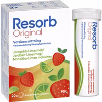 Resorb Original Strawberry Lime effervescent tablets - 20 pcs
