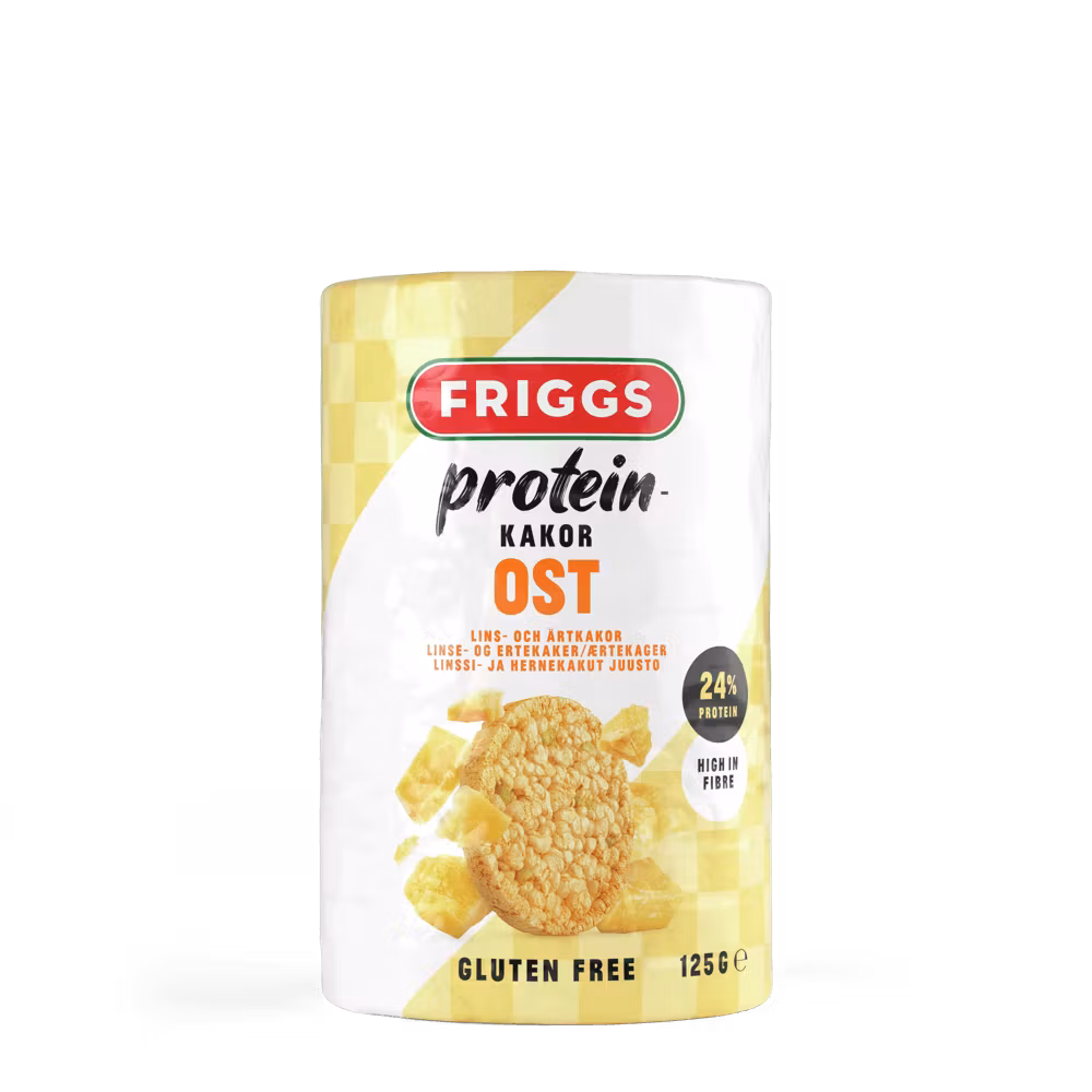Friggs Protein Crackers, Cheese - 125 grams