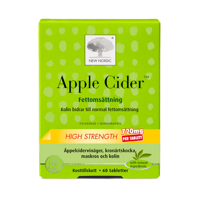 Cidre de pomme nordique New Nordic™ Haute Concentration - 60 comprimés