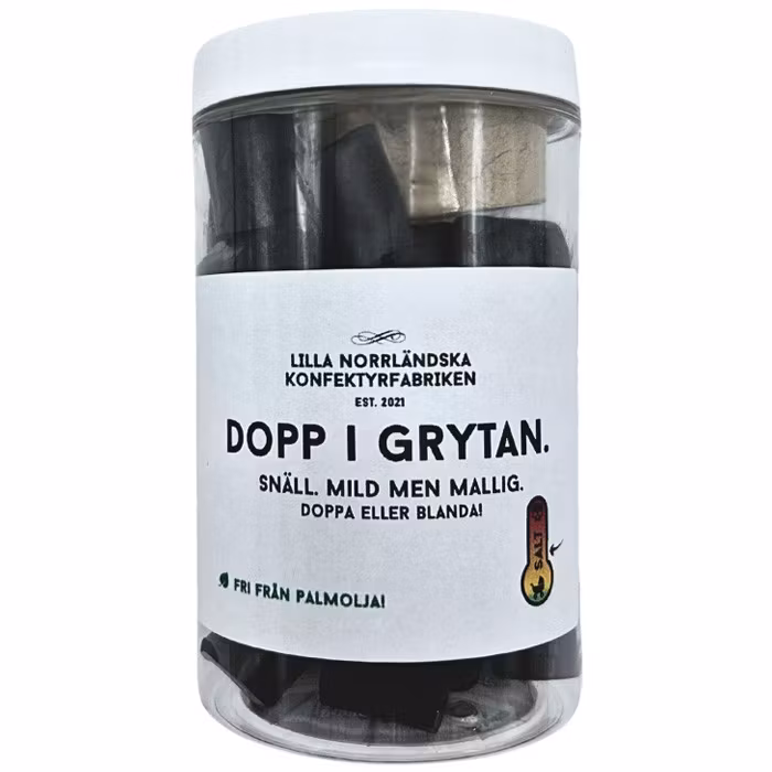 Lilla Norrländska Konfektyrfabriken Dopp i Grytan, Snäll - 250g