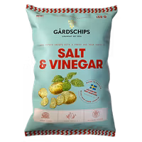Gårdschips Salt & Vinegar - 150 grams