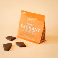 Pärlans Konfektyr Chocolate con leche de almendras quebradizo - 70 gramos