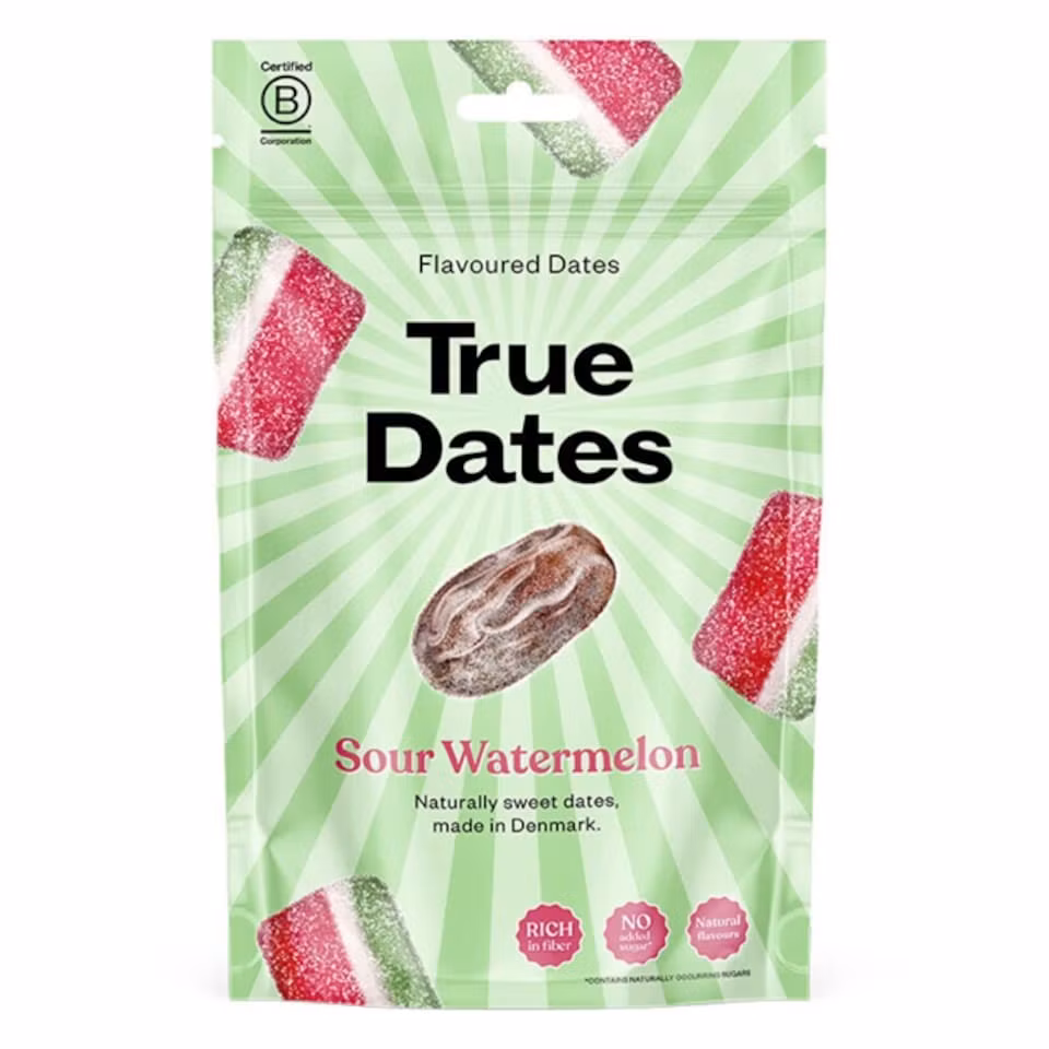 Pastèque acidulée True Dates - 100 grammes